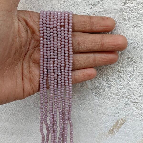 4mm purple crystal