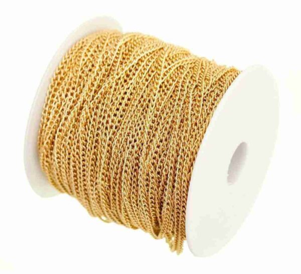 golden chain / chain for jewellery making