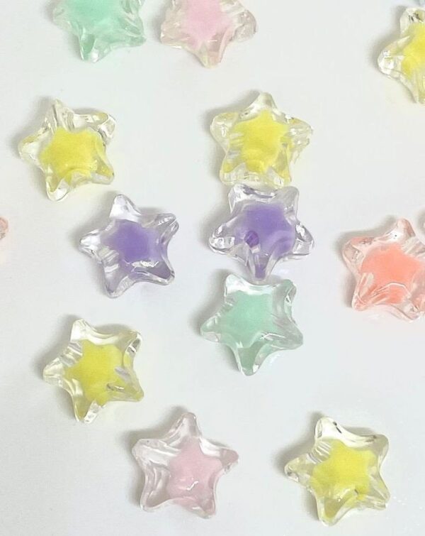 beads / transparent beads star - Image 2