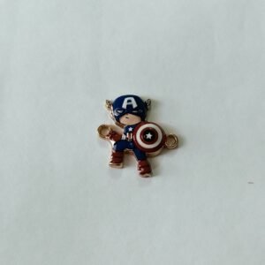 spider rakhi double loop charms