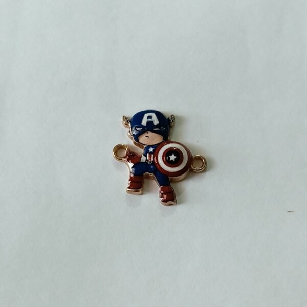 spider rakhi double loop charms