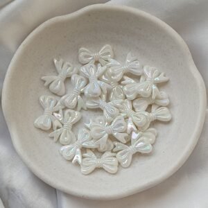 pearl  bow beads