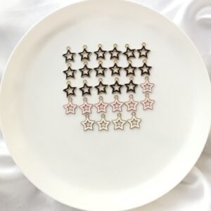 Mini star charms