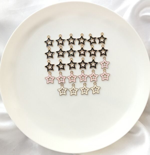 Mini star charms