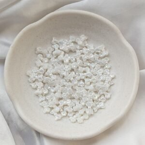 pearl tiny  bow beads