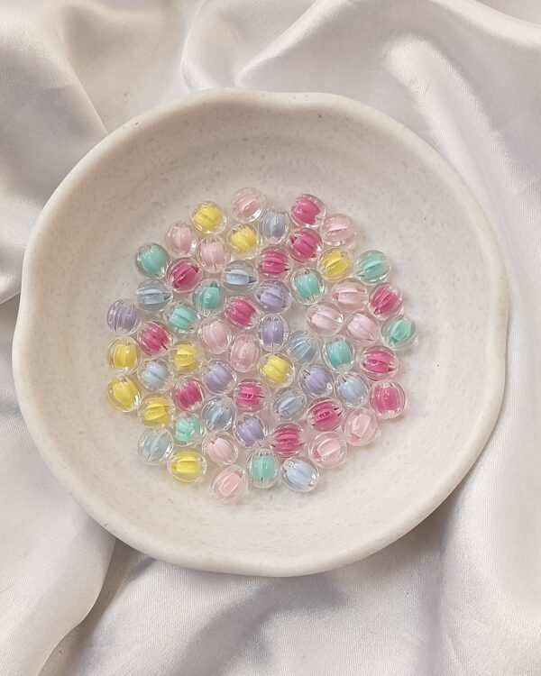 acrylics round beads