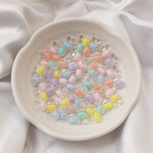 acrylic bunny beads