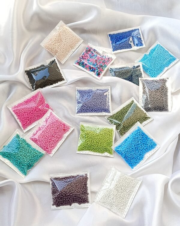 seed beads ( pack of 12 colour )