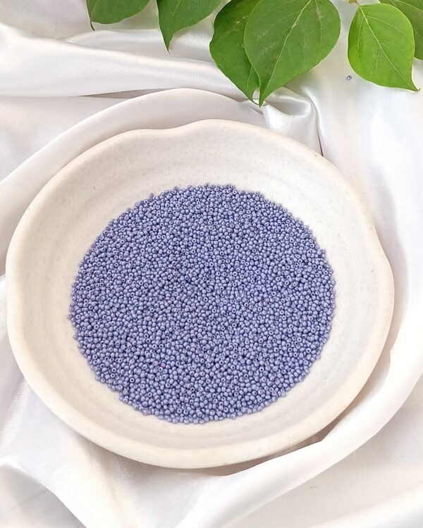 lavender seed beads