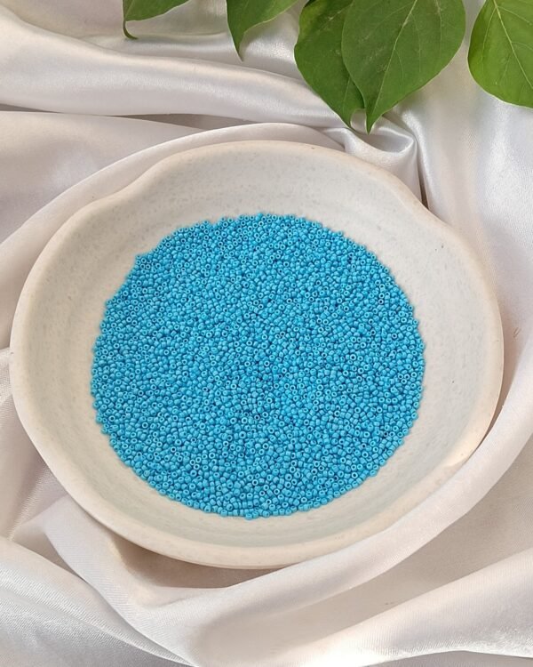 baby blue seed beads