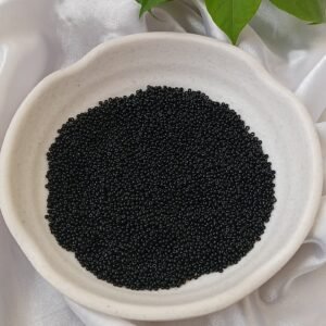 black seed beads