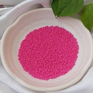 magenta seed beads