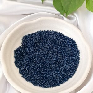 teal blue seed beads