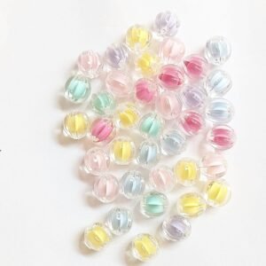 acrylics round beads