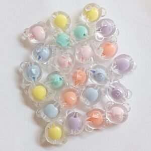 acrylic teddy beads