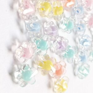 acrylic flower beads