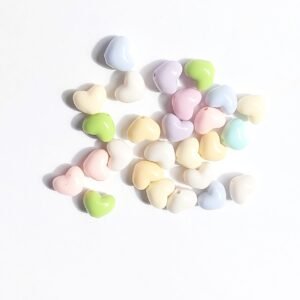 pastel  bubble heart