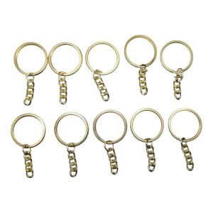Golden key ring