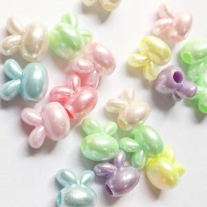 pastel bunny beads