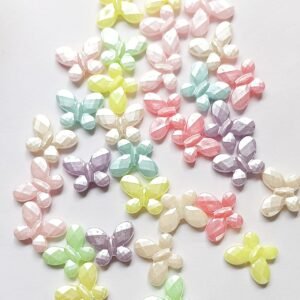 pastel butterflies beads