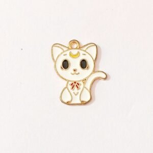 big cat charms (white)