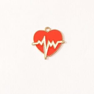 red heartbeats charms