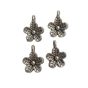 lily charms (silver)